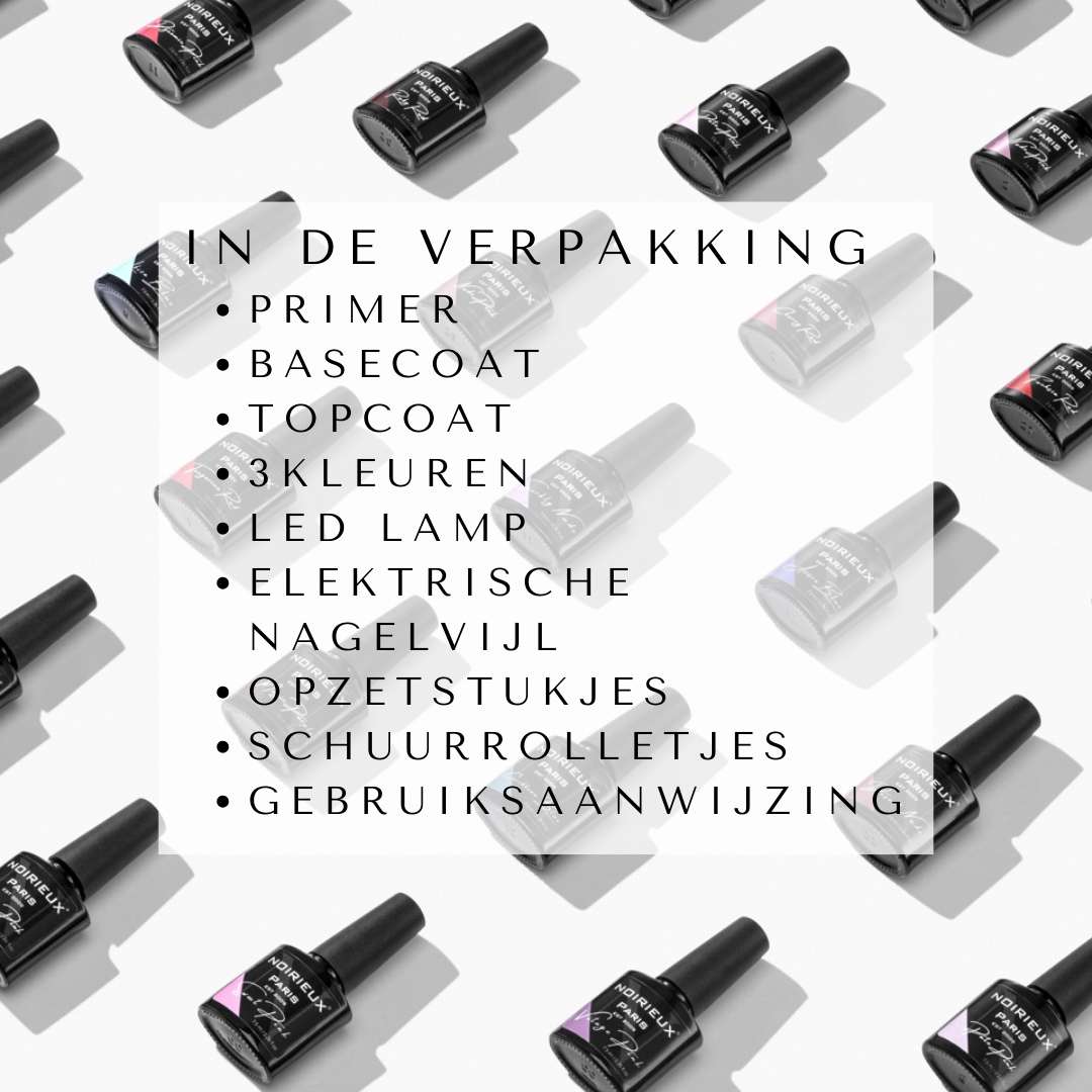 Gellak starterspakket set 5 - Nude Edition