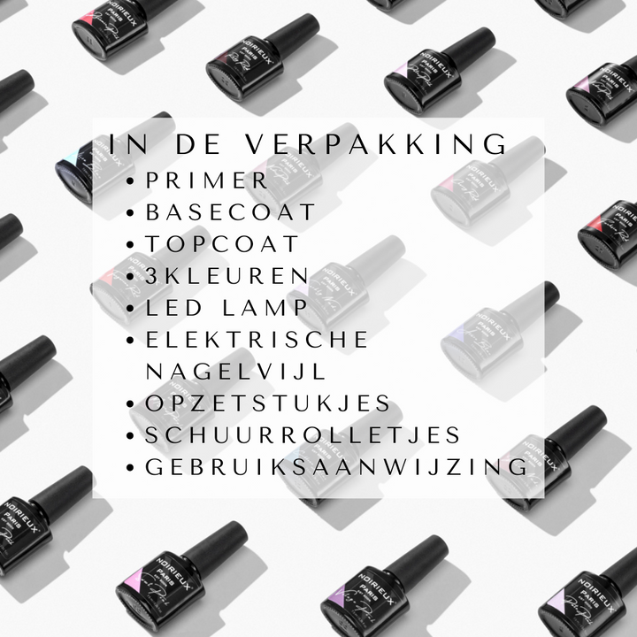 Gellak starterspakket set 5 - Nude Edition