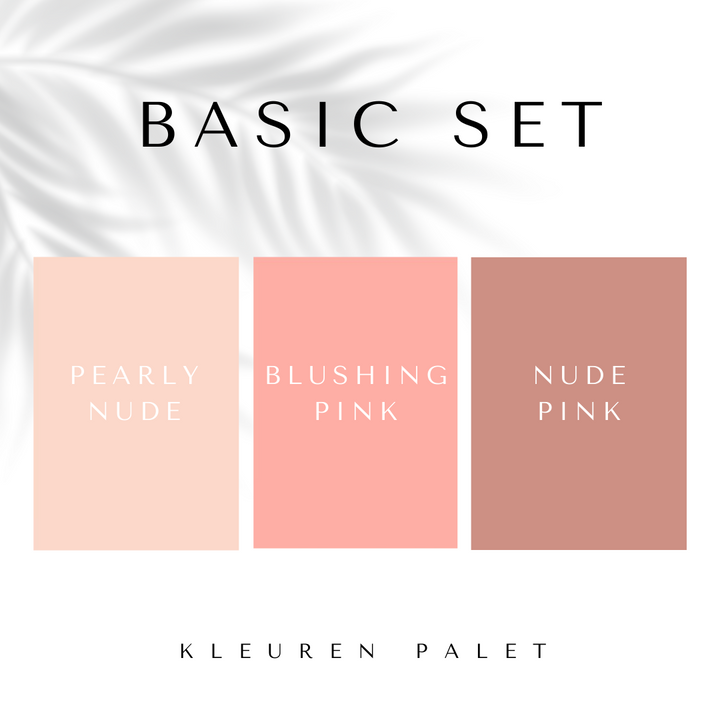 3 Delig - Pearly Nude, Blushing Pink & Nude Pink (Nude Edition)