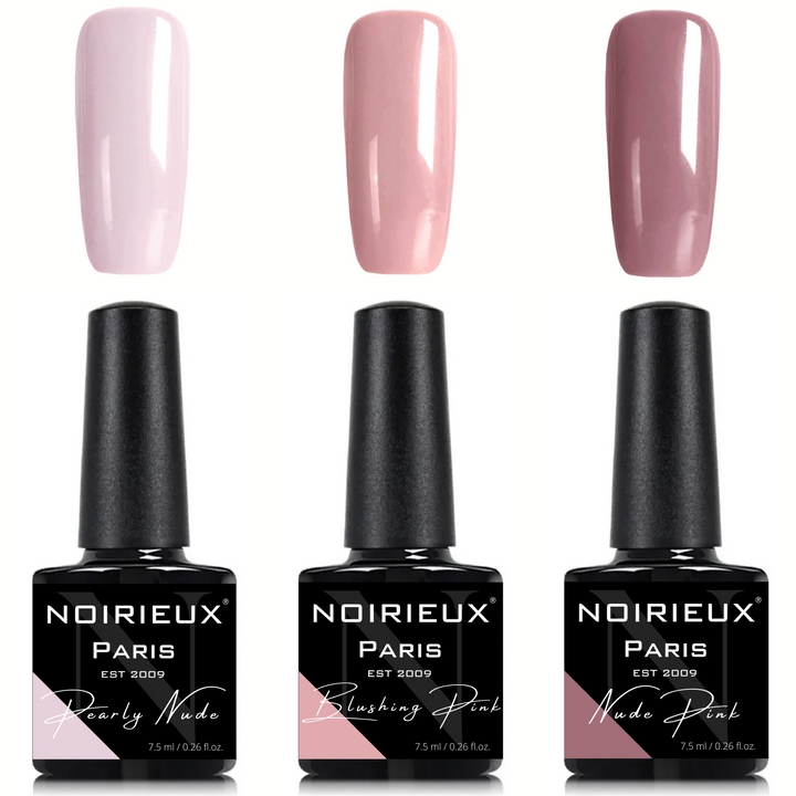 3 Delig - Pearly Nude, Blushing Pink & Nude Pink (Nude Edition)