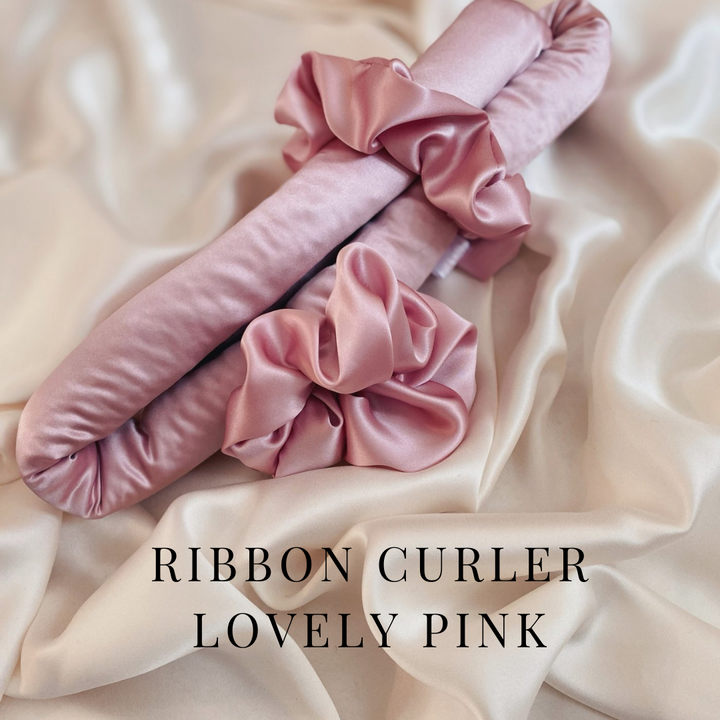 RIBBBON CURLER ROZE