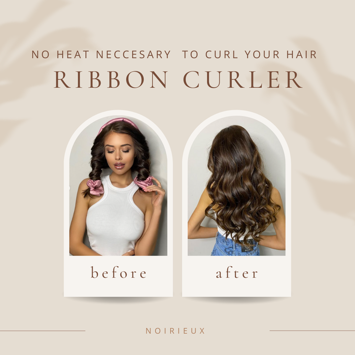 RIBBBON CURLER ROZE