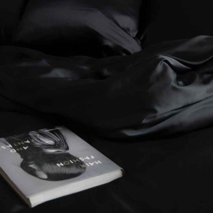 ZIJDE KUSSENSLOOP ZWART