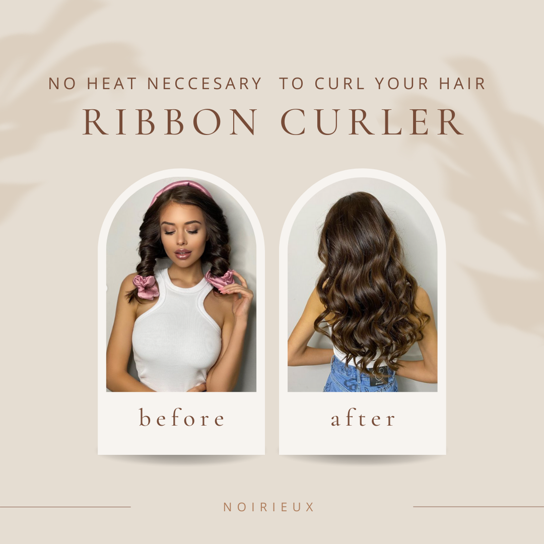 RIBBON CURLER ZWART