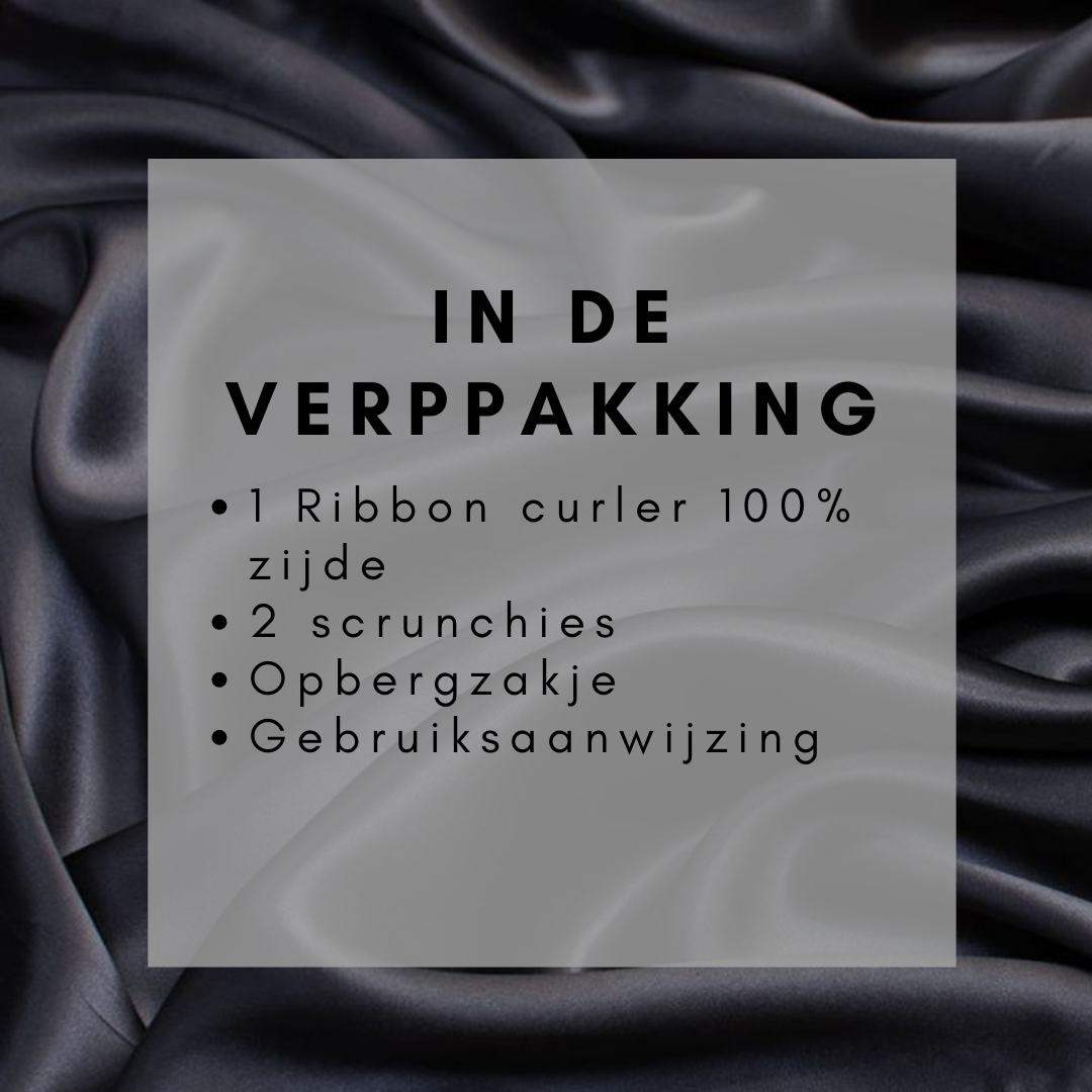 RIBBON CURLER ZWART